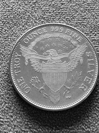 Onza de Plata Pura 999