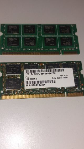Memoria RAM DDR2 2GB 800MHz Hynix