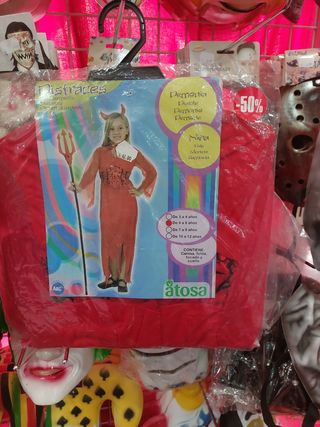 Disfraz Demonia Niña 4/6 años