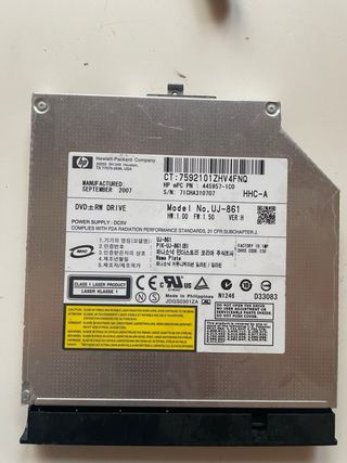 Lector DVD RW UJ-861 HP
