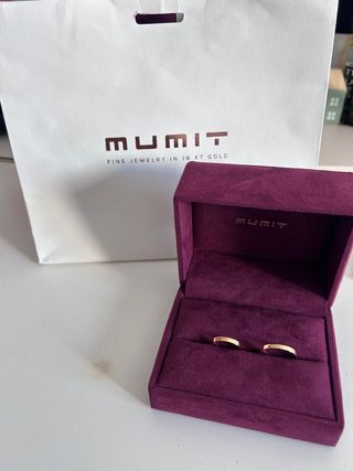 Anillos de compromiso oro 18k