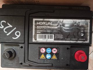 batería de coche Horum 12v 64 Ah