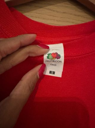 Sudadera Roja