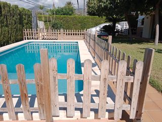 Valla madera piscina/cercado tramos