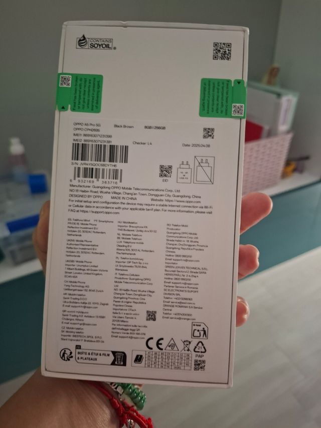 Móvil Oppo A5 Pro 5G Caja Sin Abrir