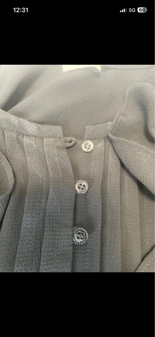 Vestido Liu Jo Negro con Volantes Nuevo 