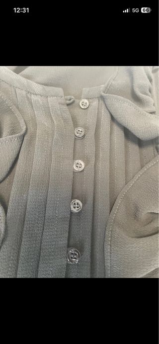 Vestido Liu Jo Negro con Volantes Nuevo 