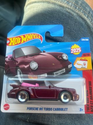 Hot Wheels Porsche 911 Turbo Cabriolet 2025