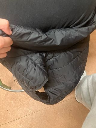 Chaleco Zara Niño Talla XL Negro