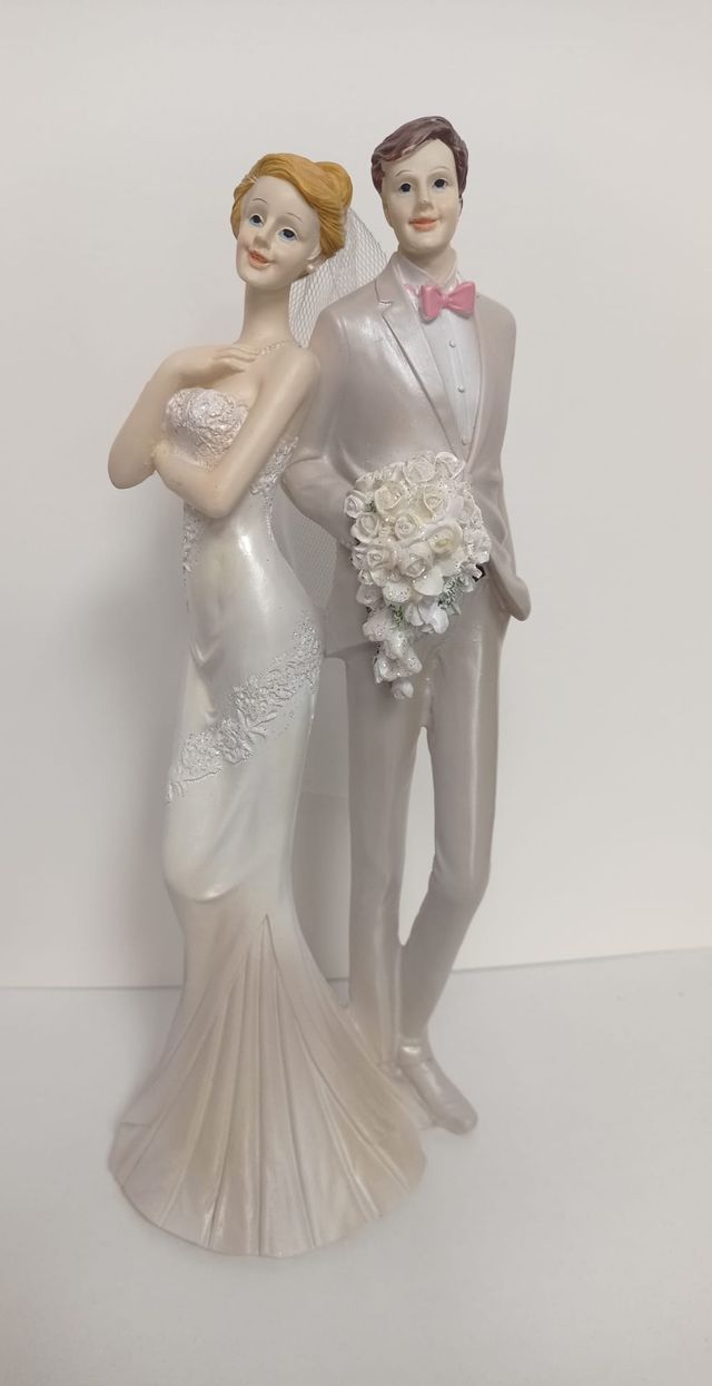 Figura de novios para tarta