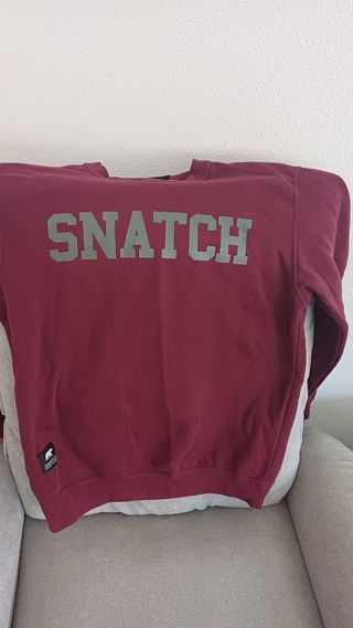 Sudadera Snatch Roja Talla L granate