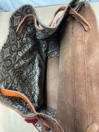 Mochila Piel Étnica Bereber Artesanal
