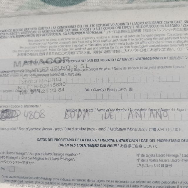 Figura Novios Lladró