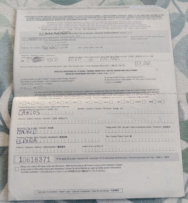 Figura Novios Lladró