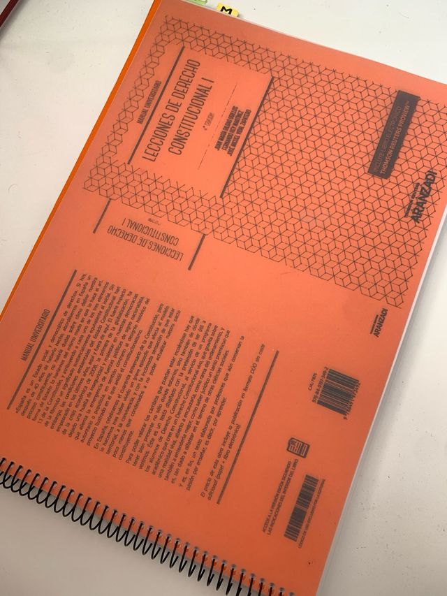 Lecciones de Derecho Constitucional I 4ª edición