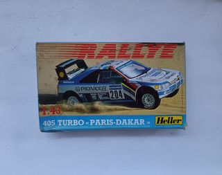 Maqueta Heller 405 Turbo Paris-Dakar