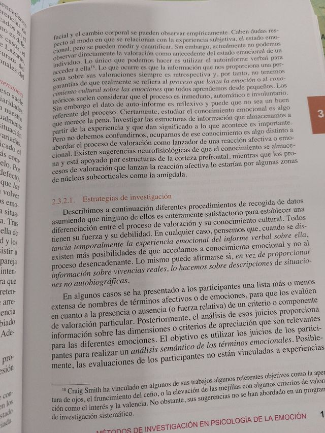 Psicología de la Emoción