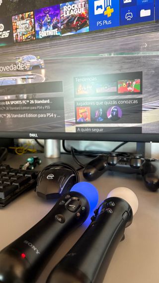 Mandos PS Move + Cargador