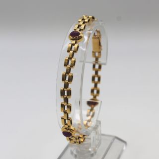Pulsera Oro 18K, Tipo Cartier, 16.34gr, 20cm