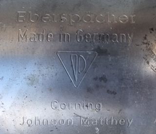 Colector y catalizador izquierdo Porsche 991 GT3