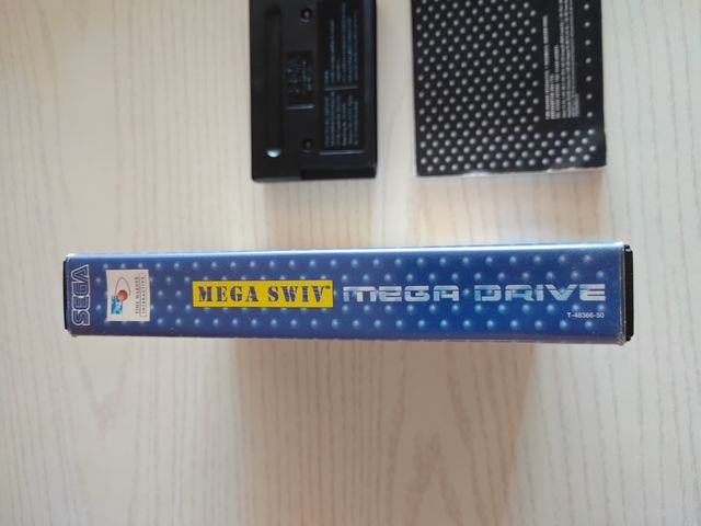 Mega Swiv Sega Mega Drive completo