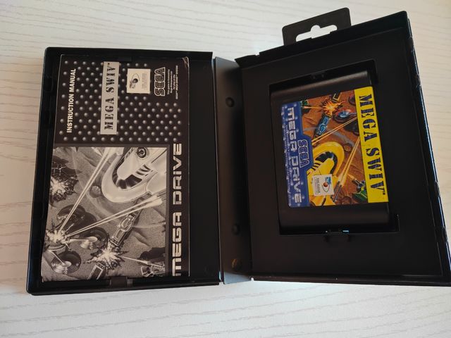 Mega Swiv Sega Mega Drive completo