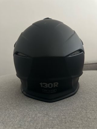 Casco Off-Road Negro Mate 130R Hakone
