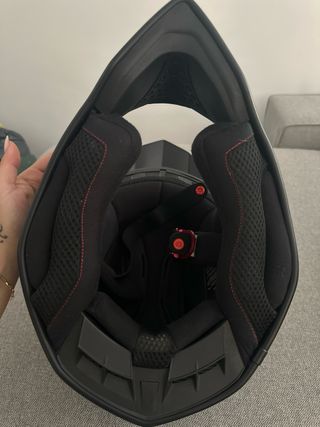 Casco Off-Road Negro Mate 130R Hakone