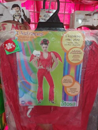 Disfraz Demonia Alas Mujer Talla Única