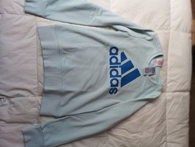 Sudadera Adidas Azul Claro