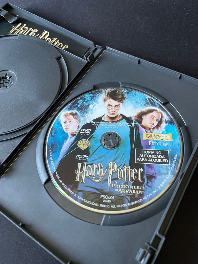 DVD Harry Potter y el Prisionero de Azkaban