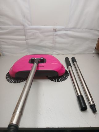 Scopa con spazzola rotanti