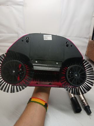 Scopa con spazzola rotanti