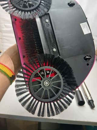 Scopa con spazzola rotanti