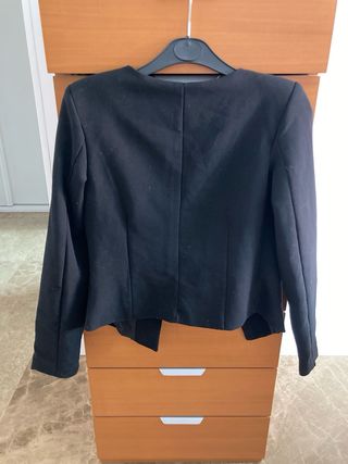 Chaqueta americana negra