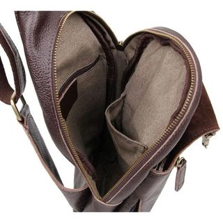 Bolso de hombro de cuero autentico Nuevo 