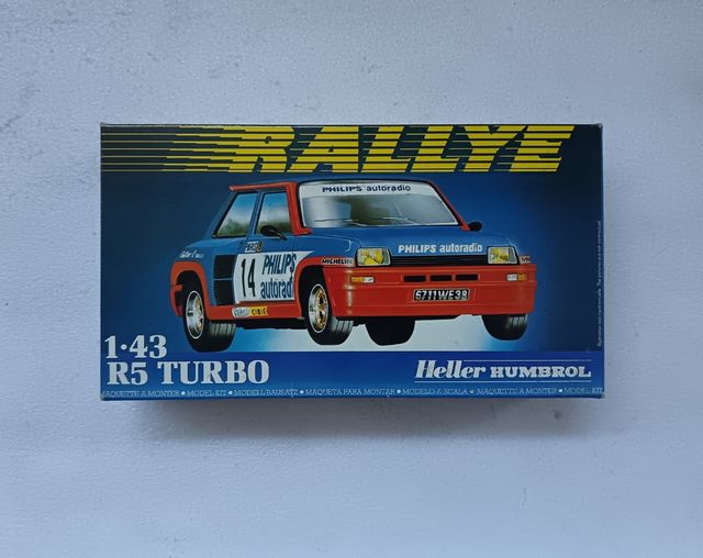 Modello Heller R5 Turbo 1:43
