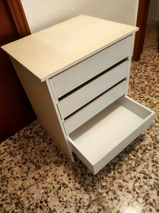 Cajonera interior de armario 