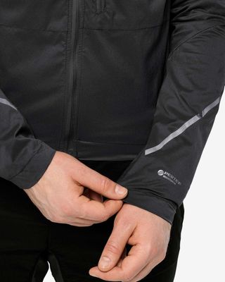 Chaqueta Jack Wolfskin Morobbia Alpha Ins Negra