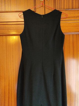 Vestido negro Mango Talla XL