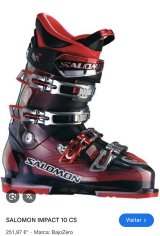 Botas de esquí Salomon Impact 10 CS