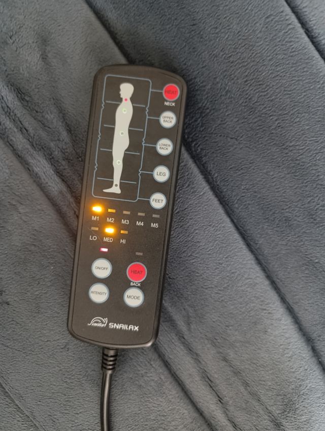 Colchón masajeador Snailax SL-363M(EU) Fleece