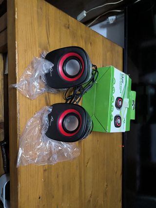 Altavoces Lilly Negro/Azul