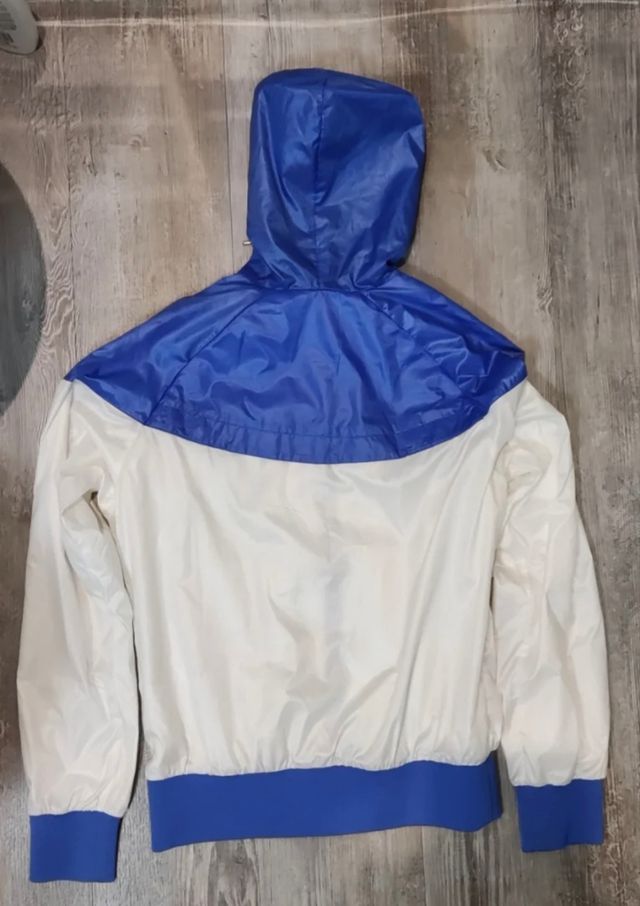 Chaqueta Nike Talla L Azul y Blanca