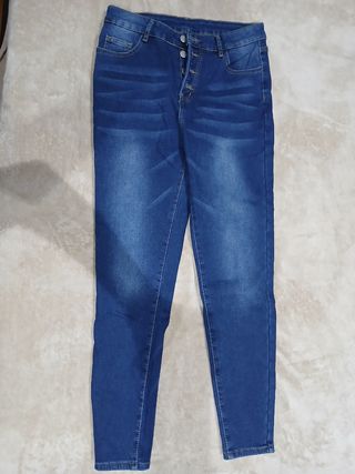 Pantalón Jean Térmico Talla L Nuevo