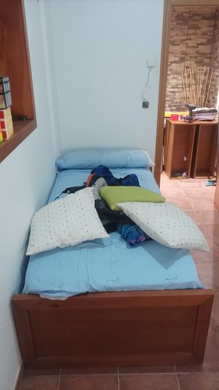 Dormitorio juvenil madera cerezo