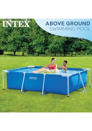 Piscina desmontable Intex patas