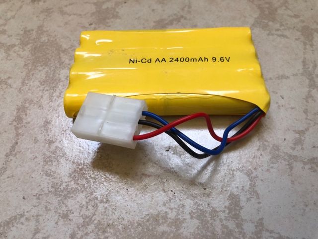 Batería Ni-Cd AA 2400mAh 9.6V