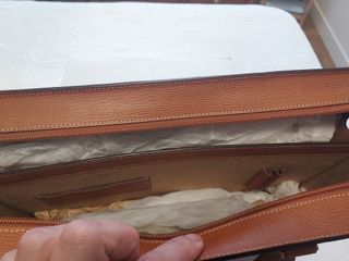 Maletín Loewe Marrón Piel Texturizada