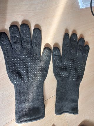 Guantes de horno a estrenar  T10 (Largo 34cm)